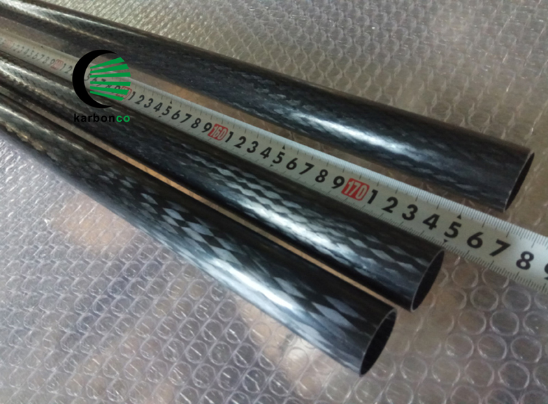 Round and square pullwinding carbon fiber tube 